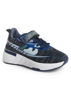 Desert Kid's Sportive Knit Sneakers – Stylish Printed Design  - Image 2