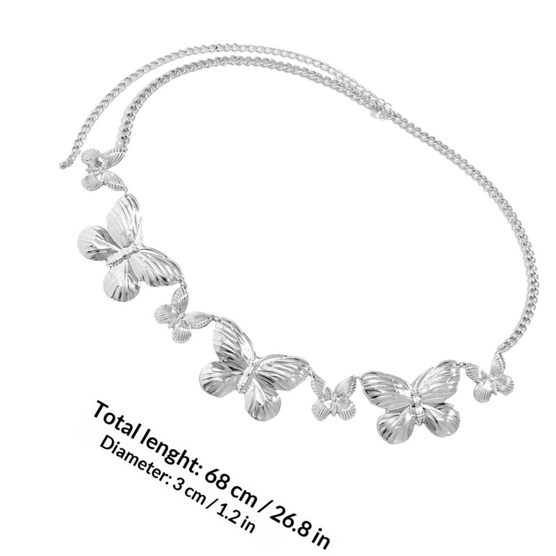 💍 خصر نسائية دقيقة من سبائك معدنية إكسسوارات أنيقة للخصر - Image 2