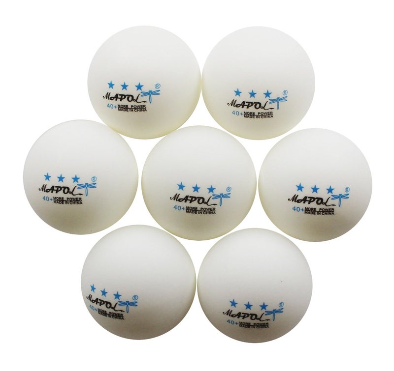 MAPOL 50 White 3-Star Table Tennis Ball Premium Training Ping Pong Balls - Image 4