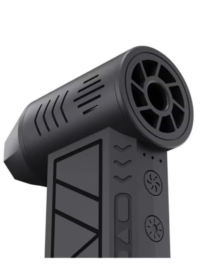 JAJEEK Compressed Air Duster & 130,000 RPM Cordless Dust Blower – Powerful Turbo Jet Mini Electric Blower & Vacuum Cleaner for Electronics, Laptops, Car Interiors – Portable, Rechargeable Super Fan Air Blower for Deep Cleaning & Detailing – Lightweight & Eco-Friendly  - Image 3