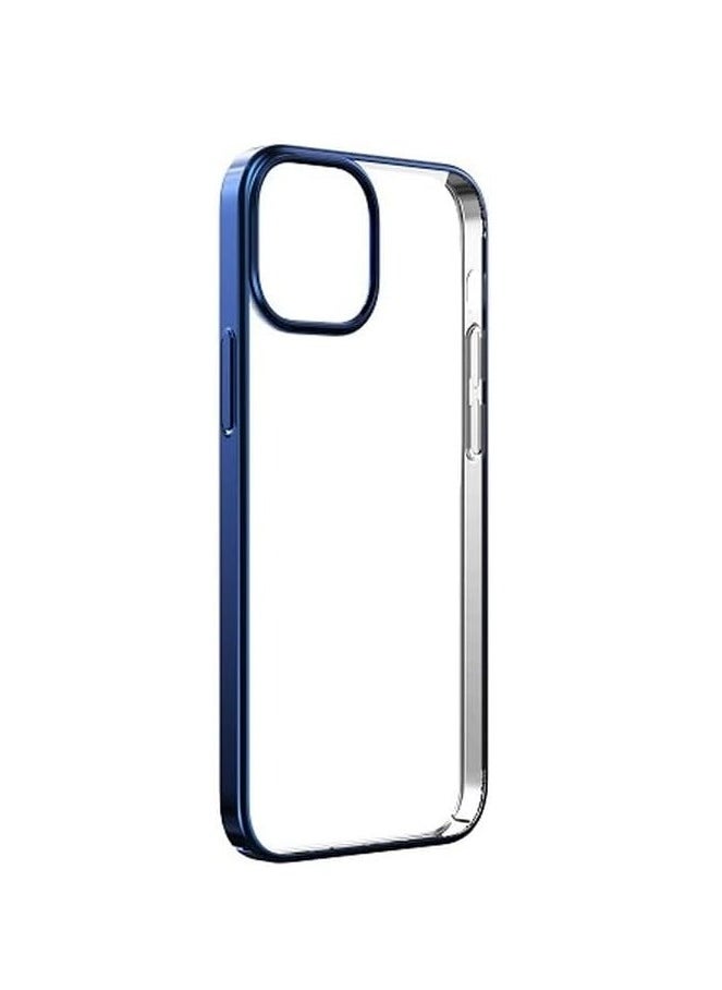 devia - iPhone 12 Pro Case by Devia Transparent Drop and Scratch Resistant The protective case is specially designed to withstand drops from a height of up to 1.2 meters in blue color - Image 1