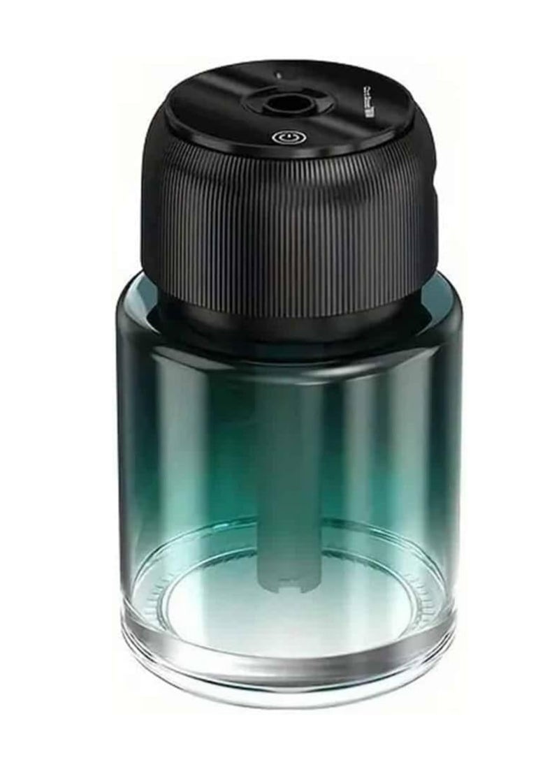 Car Aroma Diffuser with Star Projector – 160ml USB Cool Mist Humidifier & Essential Oil Air Purifier for Car, Home, Office & Bedroom – Green Relaxation Light & Aromatherapy Function  - Image 1