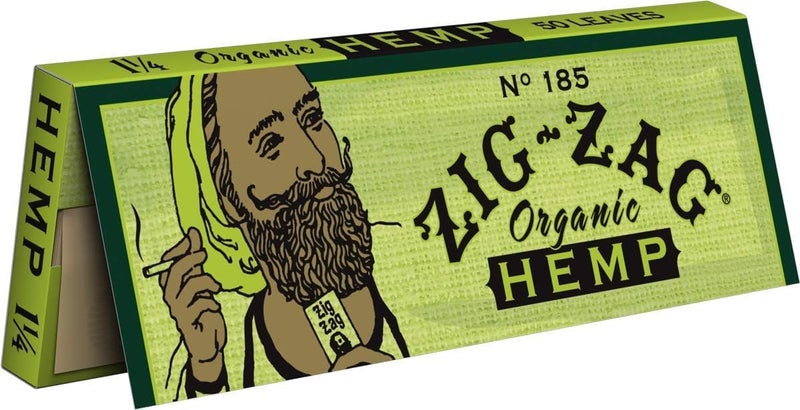 Zigzag Hemp Rolling Papers 1¼ Size (6 Bookets) - 50 Sheets Each - Image 3