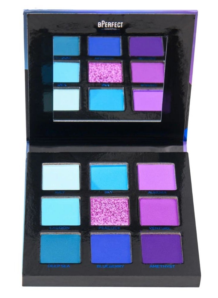 بي بيرفيكت بوصلة الإبداع المثالية - مجموعة ظلال العيون الرباعية - لوحة ظلال العيون ويست ووترز 110 جرام - Image 1