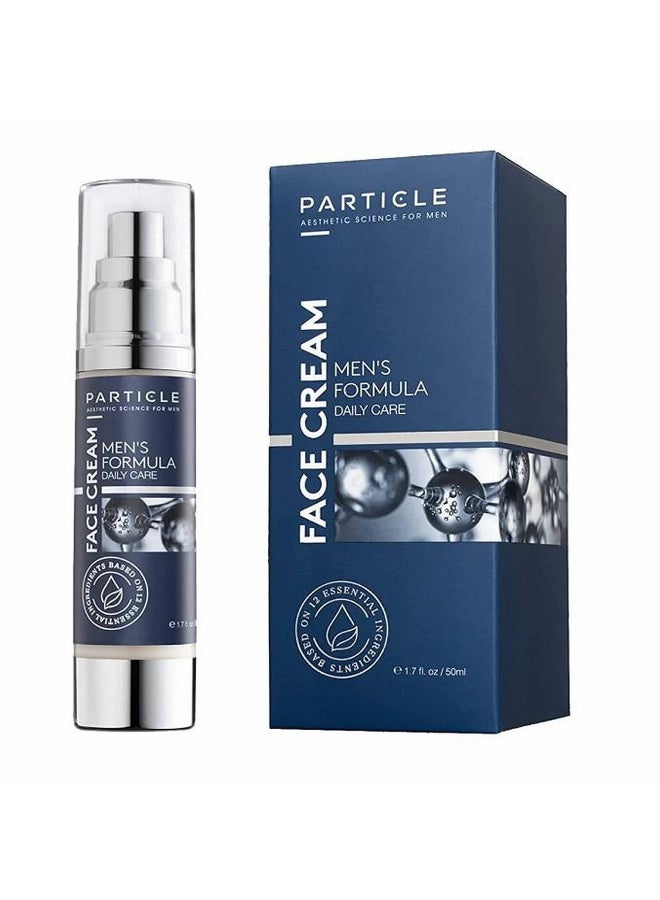 PARTICLE Face Cream for Men Anti-Aging Moisturizer, Reduces Wrinkles, Dark Spots & Eye Bags, Pack of 1 (1.7 oz/50ml) - Image 1