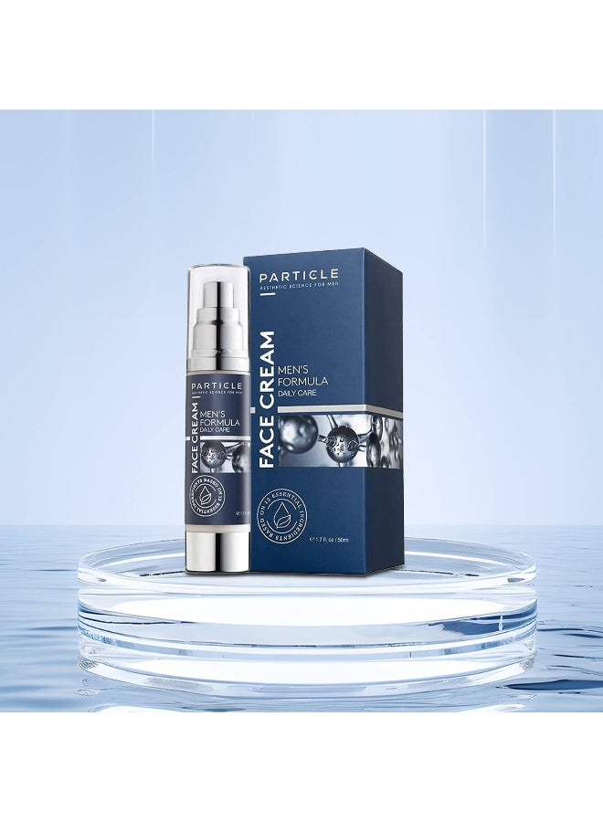 PARTICLE Face Cream for Men Anti-Aging Moisturizer, Reduces Wrinkles, Dark Spots & Eye Bags, Pack of 1 (1.7 oz/50ml) - Image 3