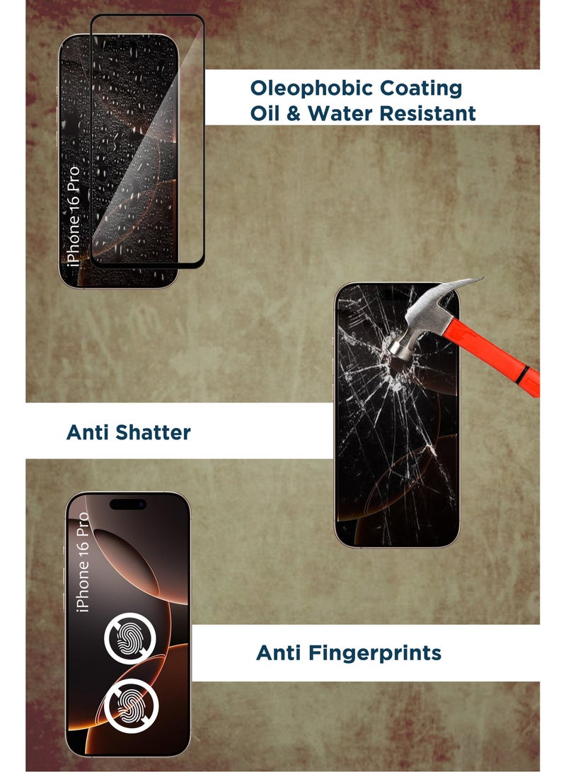 HD Ceramic Flexible Clear Glass For iPhone 16 Pro - Image 3