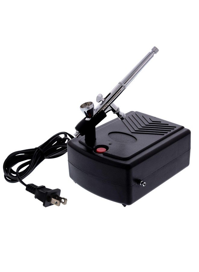 Master Airbrush - Airbrushing System Kit With A G34 Multipurpose Gravity Feed Dualaction Airbrush With 1/16Oz. Cup And 0.3Mm Tip Mini Air Compressor Hose Storage Case Howtoairbrush Arc Link Card - Image 1