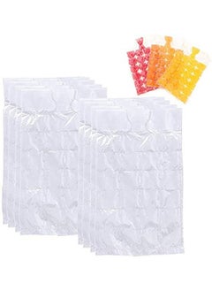 Disposable Ice Cube Bags,Ice Cube Mold Trays (100pcs/2400 Ice Cubes)