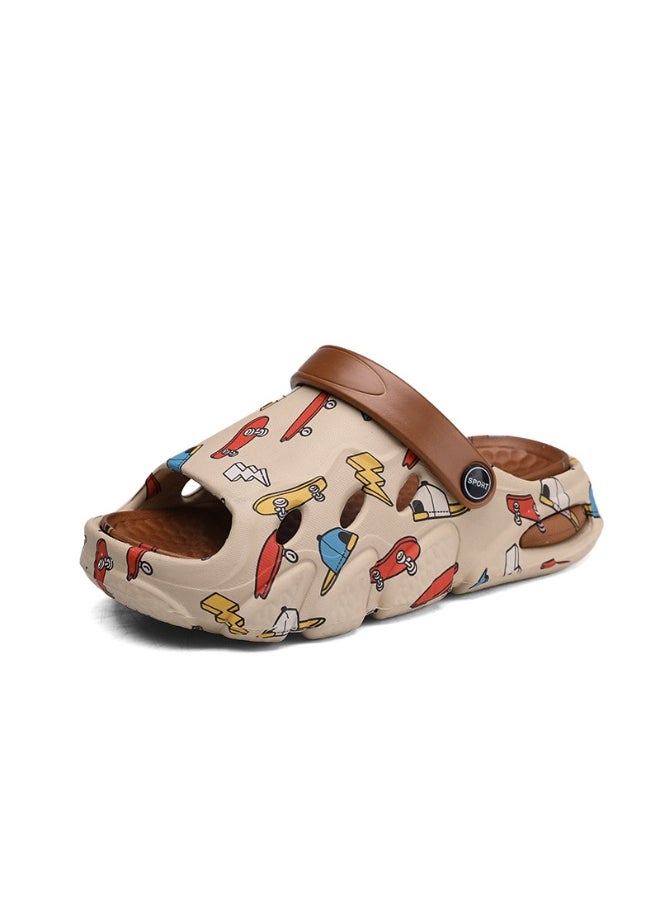 NIBEMINENT Comfor Child Slippers Simple Girls' Slippers Fashion Kids Shoes Soft Soled Boys' Slippers Anti Slip Girls Shoe  - Image 1