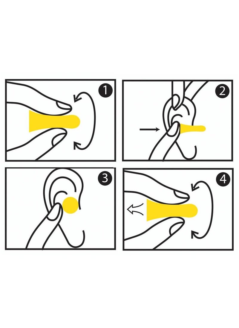 HASPRO [50 PAIRS] Eco-Friendly Bulk Pack, Ultra Soft Foam Earplugs in GIGA Tube with Carry Case, Best Earplugs for Noise Canceling, Snoring, Work, DIY, Noise Reduction SNR 38dB (Yellow) - pzsku/ZDCC1CFCE2A690D99A498Z/45/_/1680906651/22d91bcc-3466-4713-9b99-b2bc25a3ed4d