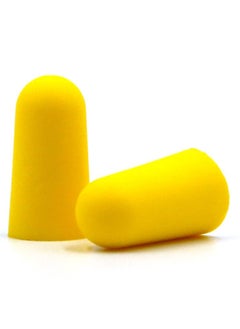 HASPRO HASPRO [50 PAIRS] Eco-Friendly Bulk Pack, Ultra Soft Foam Earplugs in GIGA Tube with Carry Case, Best Earplugs for Noise Canceling, Snoring, Work, DIY, Noise Reduction SNR 38dB (Yellow)  - Image 4