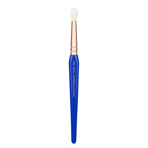 Bdellium Tools Professional Makeup Brush - Golden Triangle Series 783 Small Tapered Blending - With All Vegan and Soft Synthetic Fibers, For Applying & Blending Eyeshadow (Blue, 1pc)