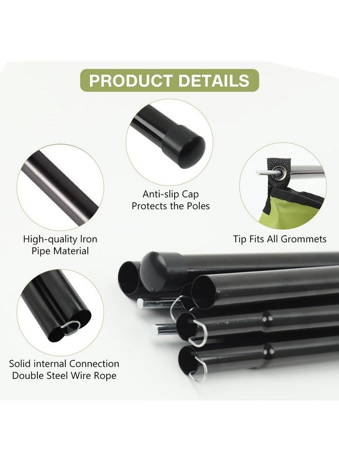 Proberos خيمة شمسية قابلة للطي من بروبيروس® للسيارة 118x78 بوصة، لون أخضر عسكري، حماية من الأشعة فوق البنفسجية UPF 50+ مع حقيبة تخزين للتخييم والسفر والمغامرات الخارجية - Image 4