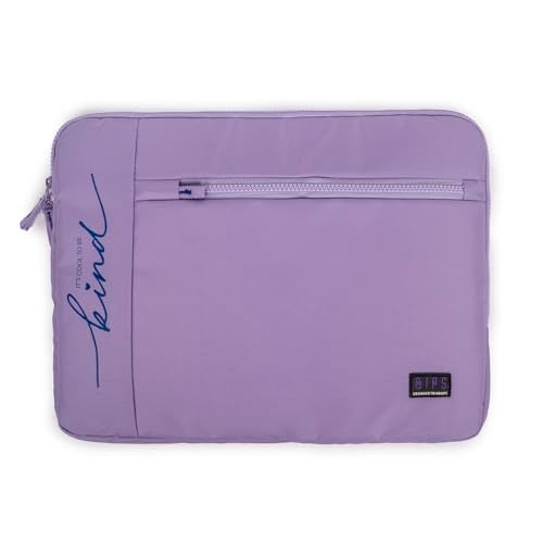 QIPS 14.5-Inch Laptop Sleeve Cover | Slim Water-Resistant Protective Case with Front Pocket for Mac, Dell, HP, Lenovo, Asus & Acer (Lavender). - Image 1
