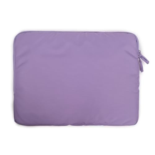 QIPS 14.5-Inch Laptop Sleeve Cover | Slim Water-Resistant Protective Case with Front Pocket for Mac, Dell, HP, Lenovo, Asus & Acer (Lavender). - Image 2