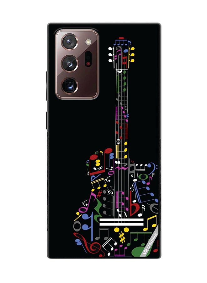 VR CREATIVE Protective Case Cover For Samsung Galaxy Note20 Ultra 5G Guitar Design Multicolour - Image 1