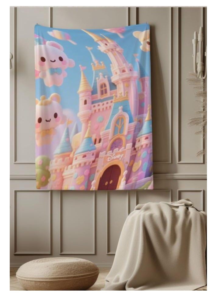 عام بطانية رقيقة من الفانيلا (دافئة ومريحة، ومناسبة للنوم، واستخدام الألعاب، وإزالة الغبار والرمل) 150 سم * 200 سم - 559 - Image 3