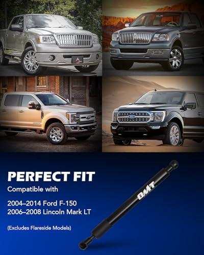 Orion Motor Tech Compatible with 04-14 F150 and 06-08 Lincoln Mark LT Tailgate Assist, Truck Tail Gate Lift Assist Tailgate Shock Compatible with 2004-2014 Ford F-150 & 2006-2008 Lincoln Mark LTS - Image 3