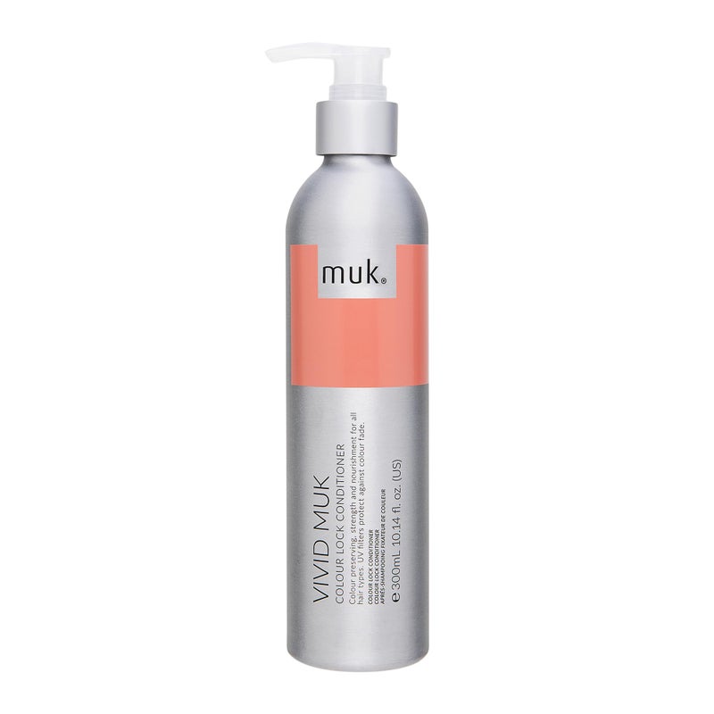 MUK. Vivid Colour Lock Conditioner - Nourishing Color Protect against colour fade. Detangling Colored Hair Conditioner for Shine, Smoothness & Frizz Control, 300ml - Image 1