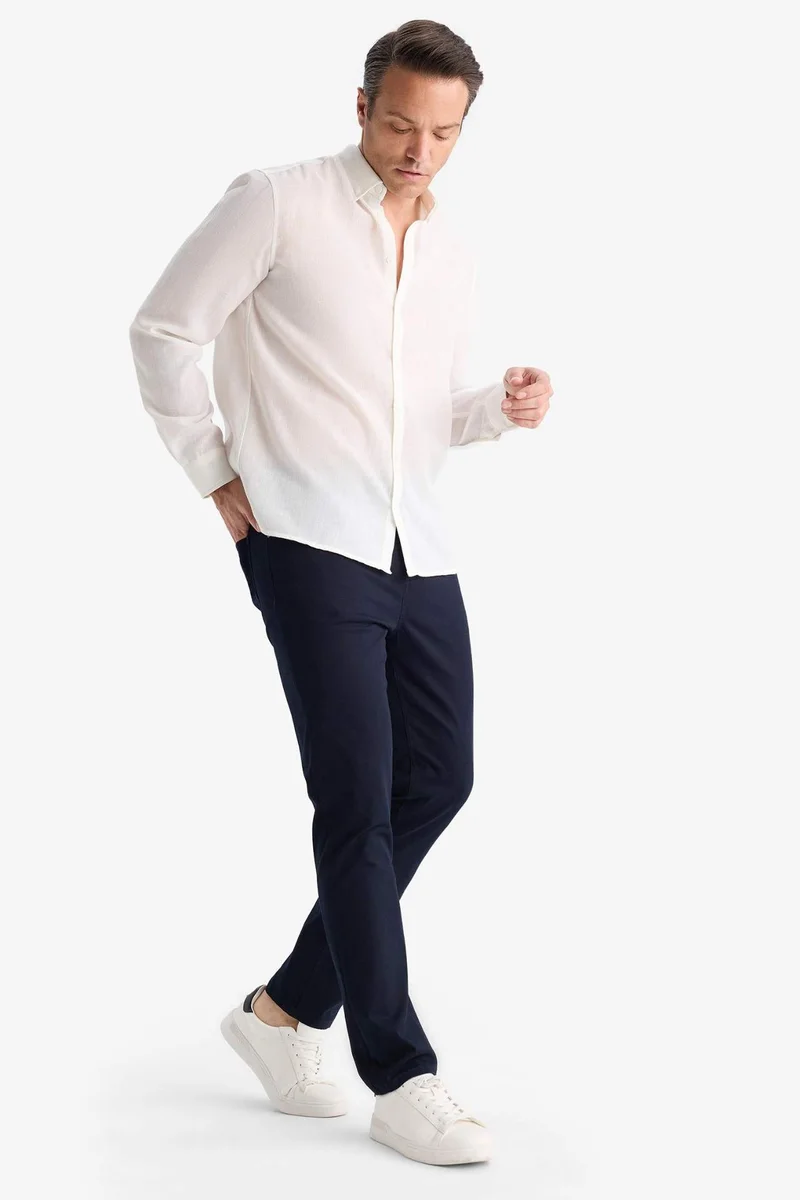 DeFacto Slim Fit Super Skinny Leg Chino Pants