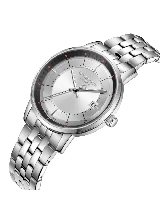 لي كوبر Men's Metal Analog Watch LC08164.330 - 40 mm