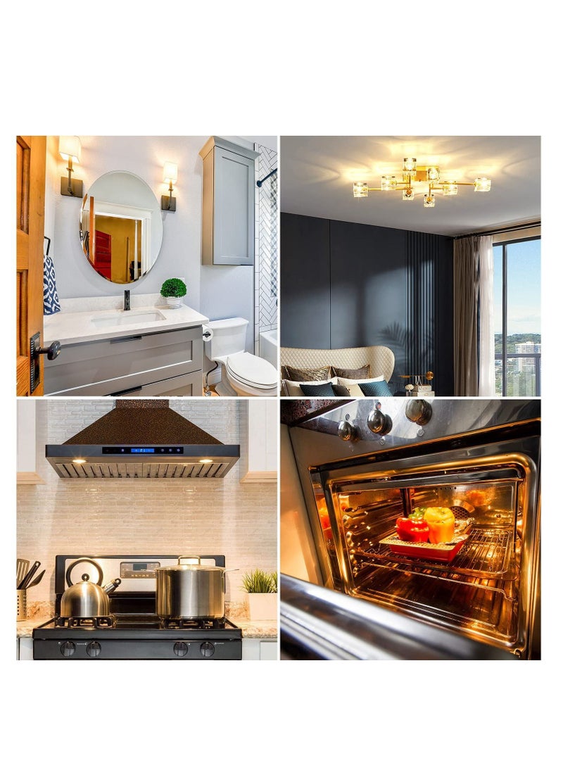 12 Pcs Halogen Light Bulbs 2 Pin Clear Capsule Lamp Bulb Warm White - Image 3