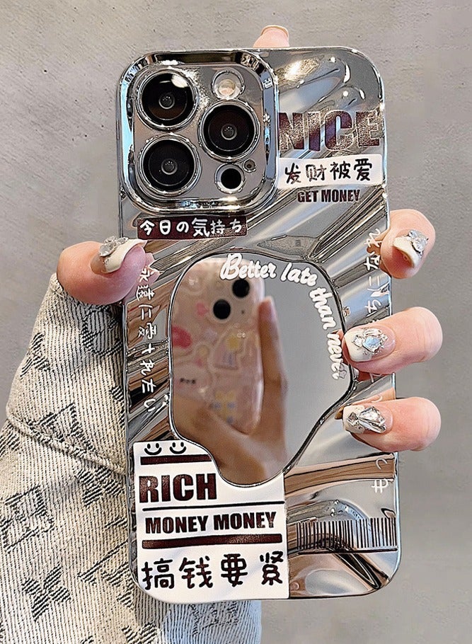 IAF IPhone 15 Pro Case Stylish Silicone Cover Fashionable Protection with Artistic Flair - Image 2