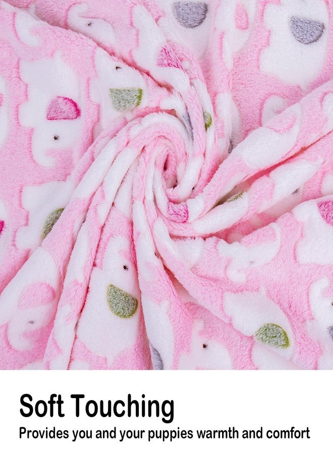 Dono 1 Pack 6 Dog Blankets, Soft Fluffy Fleece Pet Blanket Warm Sleep Mat Paw Print Design Puppy Kitten Throw Blankets Doggy Blanket for Dogs - Image 4