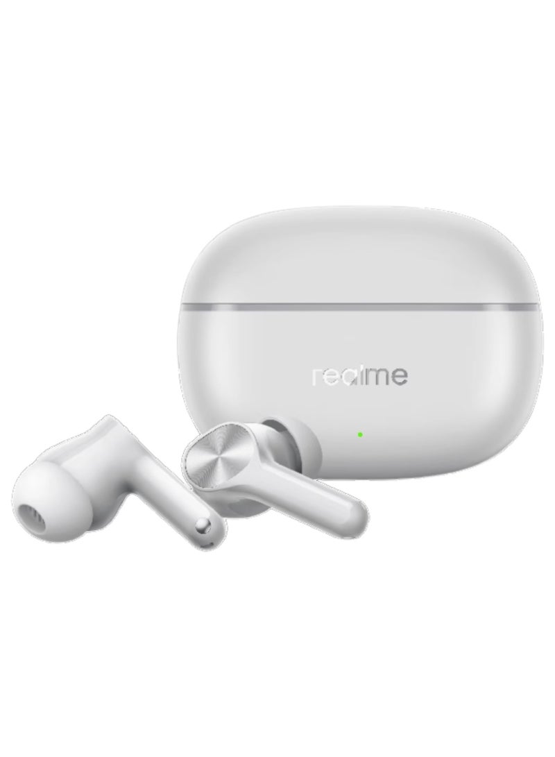 ريل مي Buds T200 Lite Wireless Earbuds 12.4mm Bass 48h Battery Quad-mic Noise Cancellation Dual-device IPX4 Waterproof Type-C Charging grey - Image 2