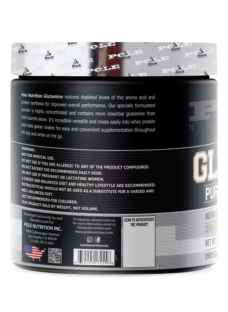 POLE NUTRITION Glutamine 300g – Ultimate Recovery Fuel - Image 2