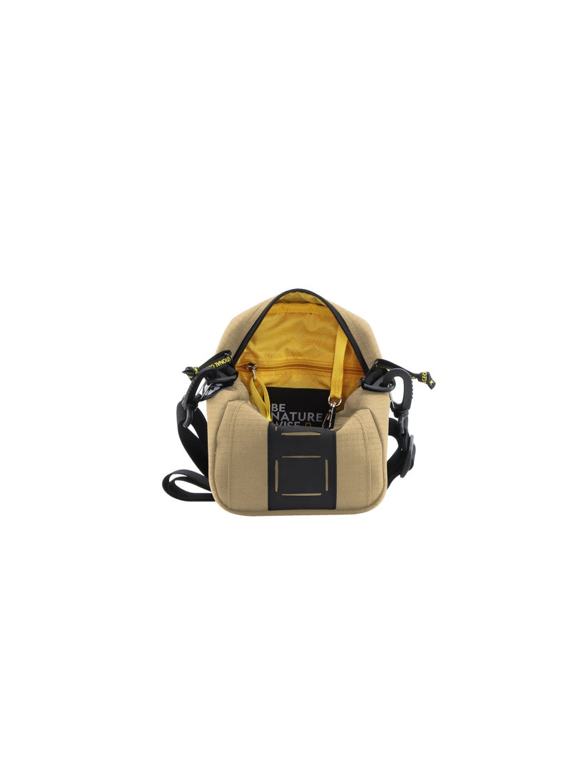 NATIONAL GEOGRAPHIC National Geographic Explorer III RPET Utility Bag Beige For Men And Women, Durable Water Resistant Casual Shoulder Crossbody Bag For Travel School Outdoor  - Image 4