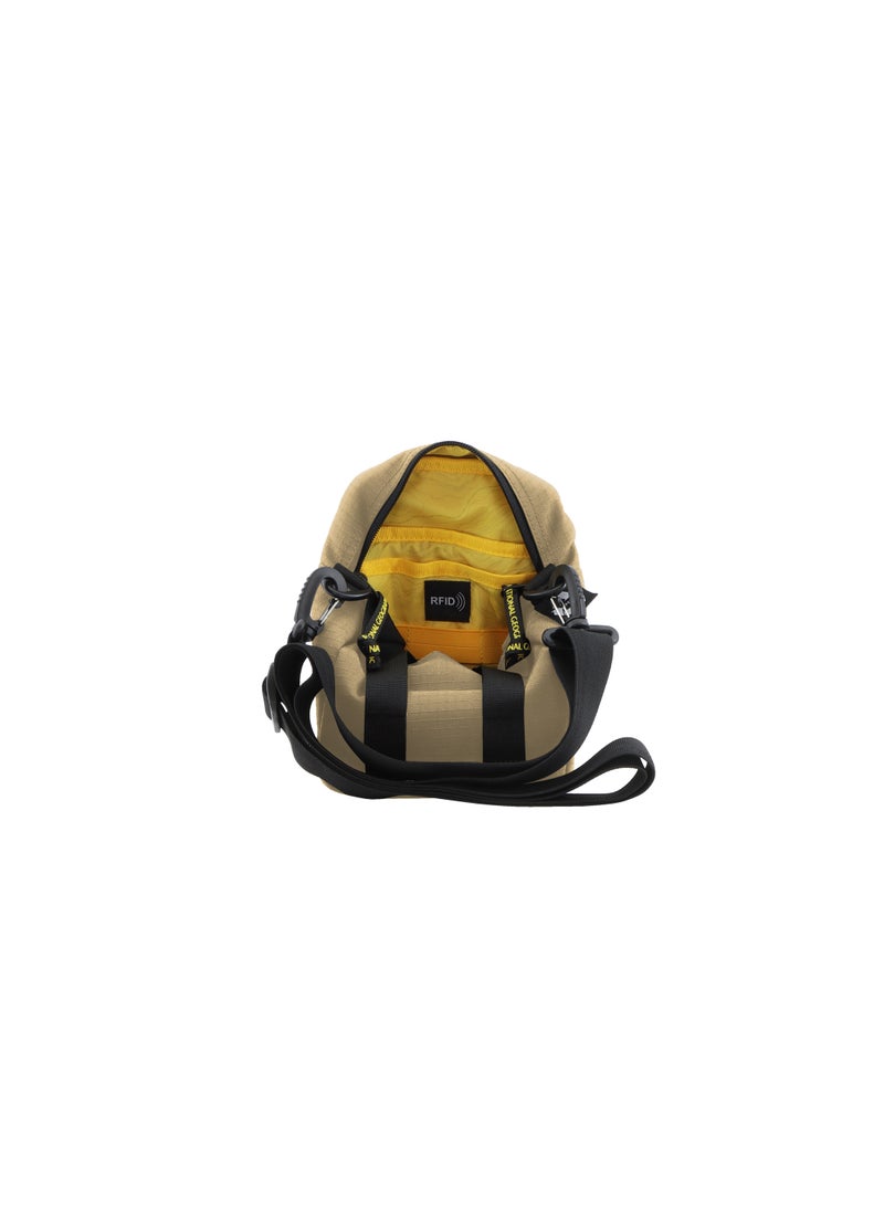 NATIONAL GEOGRAPHIC National Geographic Explorer III RPET Utility Bag Beige For Men And Women, Durable Water Resistant Casual Shoulder Crossbody Bag For Travel School Outdoor  - Image 5
