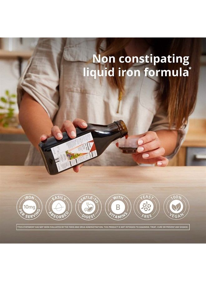 Floradix فلورافيتال مكمل سائل نباتي للحديد والأعشاب لدعم الطاقة، 17 أونصة - Image 3