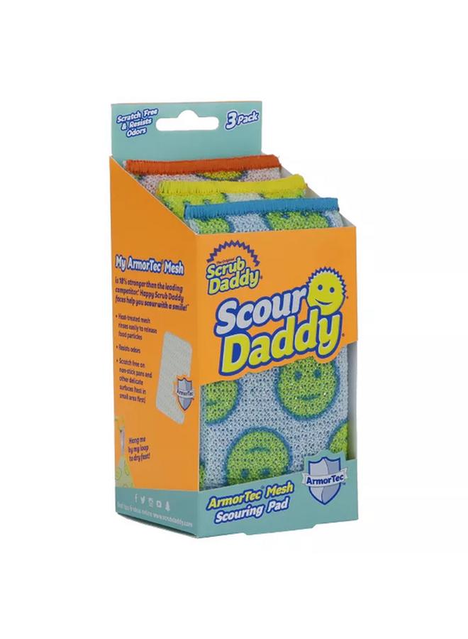 Scrub Daddy 3-Piece ArmorTec Mesh Scouring Pad Set Multicolor 6536411 - Image 2