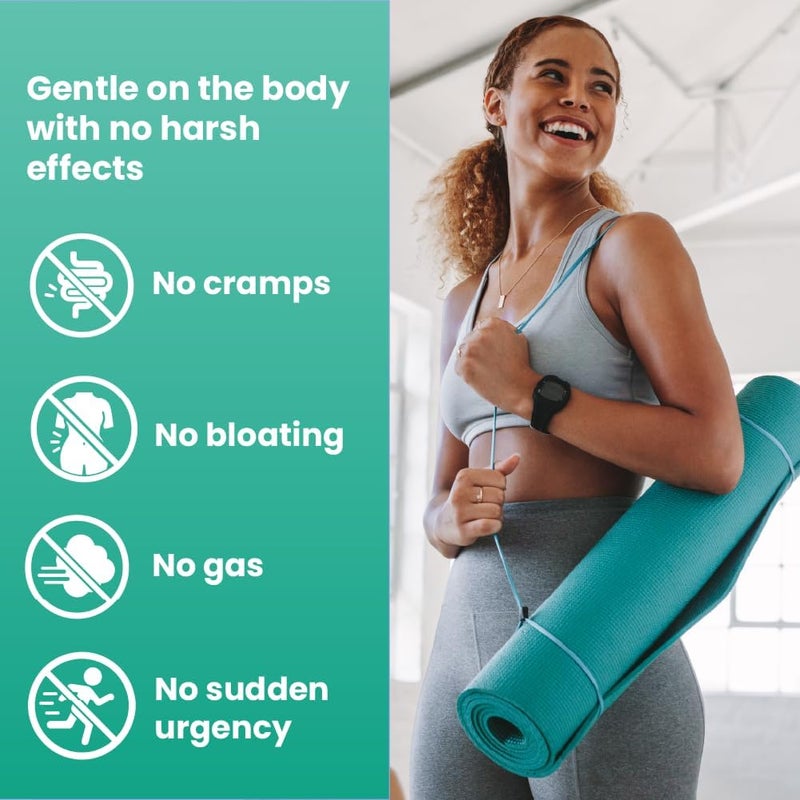 Sanar Naturals Colon Cleanser 2002  Fiber Supplement Weight Management Detox and Gut Health for Women and Men  GLP1 Support  Psyllium Husk Powder Cascara Sagrada 90 Capsules - Image 2