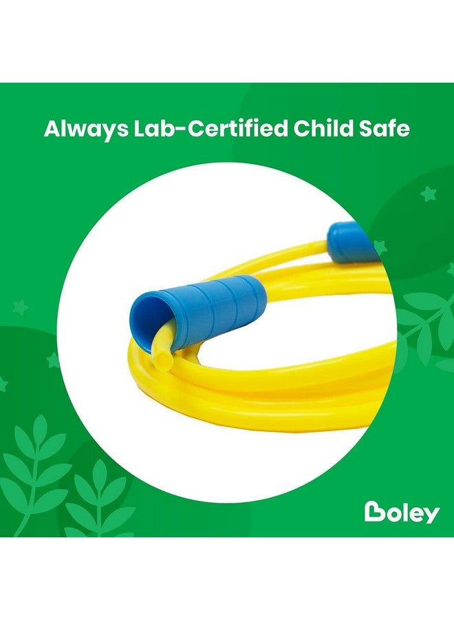 Boley Kids Jump Rope Set - 12 Pack, 7ft Durable Skipping Ropes with Non-Slip Handles for Boys & Girls, Fun Outdoor Activity, Assorted Vibrant Colors, Child-Safe Exercise Equipment - Image 4