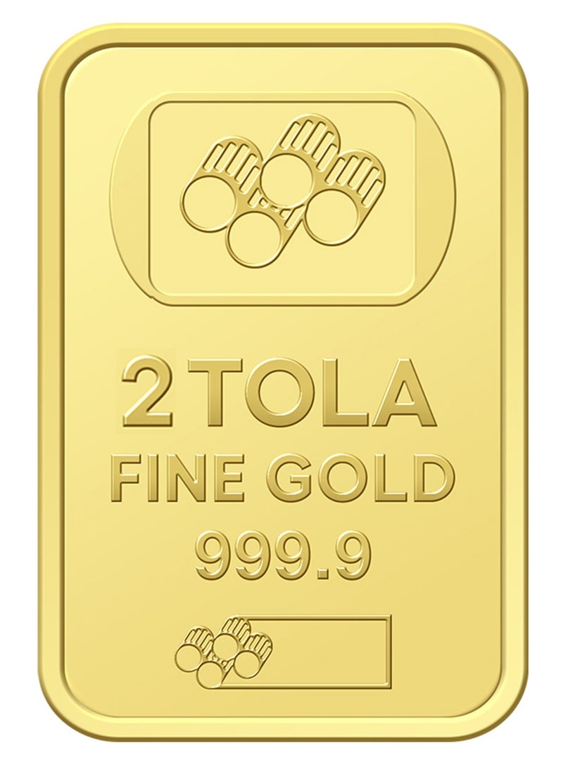 جولد 2 سبائك ذهب تولاس عيار 24 - Image 4