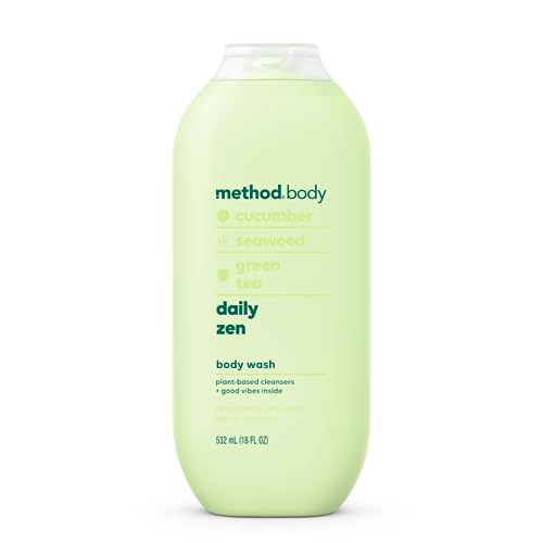 Method Body Wash Daily Zen Paraben and Phthalate Free 18 oz Pack of 1 Detoxifying