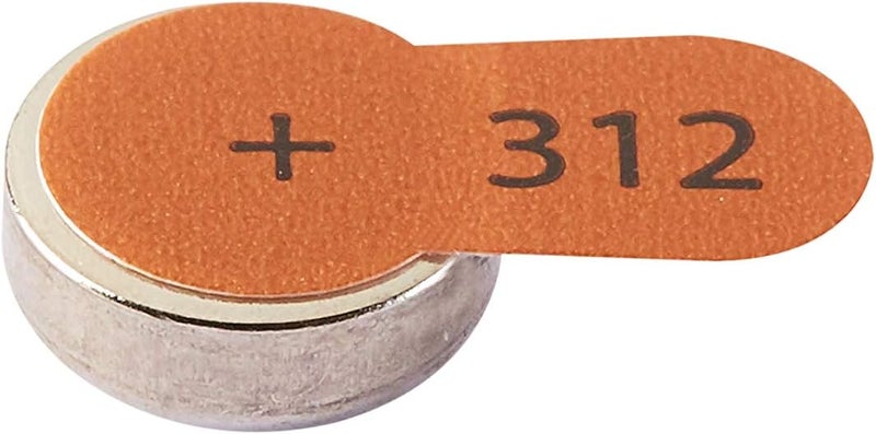 Intenso 60x Energy Ultra Hearing Aid Batteries PR41 Brown Type 312, 10x Blister Pack of 6, Brown (Type 312), 10x Pack of 6, 7504436MP - Image 3