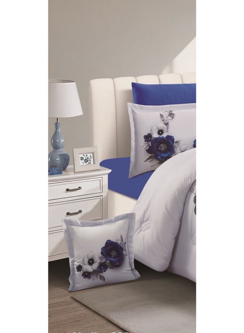 Horse Summer 3D printed double bed sheet set to give you comfort and the beauty of nature, size 240*240 cm - Image 2