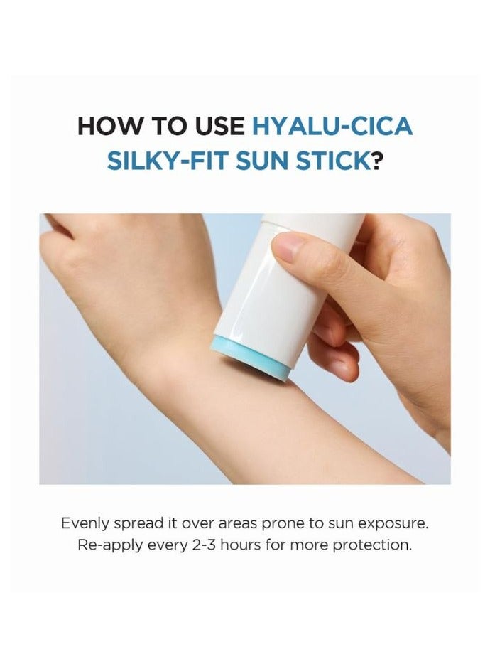 SKIN1004 Madagascar Centella Hyalu-Cica Silky-Fit Sun Stick SPF50+ PA++++ 20g - Image 5