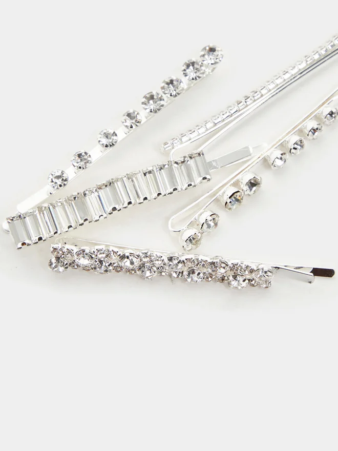 Styli Styli Set of 5 - Embellished Hair Clip