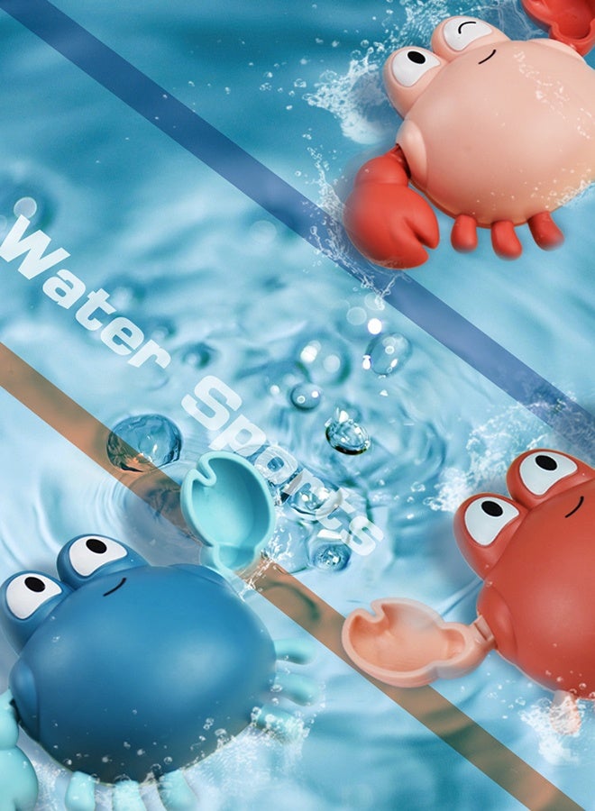 5pcs Cute Baby Bath Toys Set Clockwork Bathtub Swimming Pool Toys Animals Duck Dolphin Tortoise Design for Toddlers Infants Boys Girls - Image 5