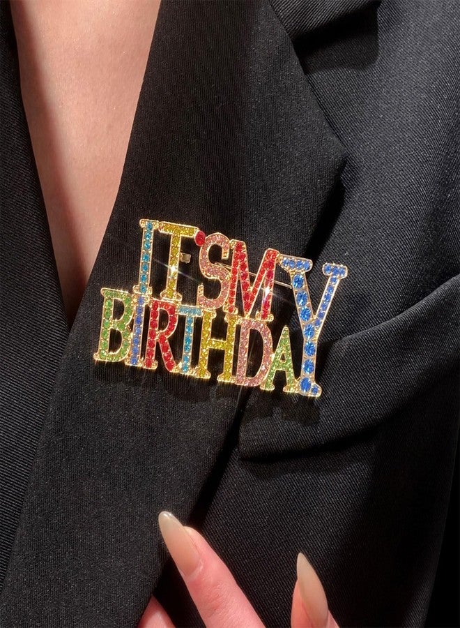 Indusoire Birthday Pin for Boys Girls Kids Adults, Stylish Brooch for Birthday Parties Photo Shoots Gift Decorations - Image 2