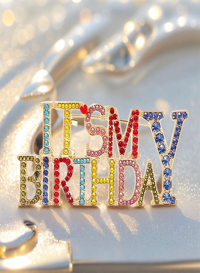 Indusoire Birthday Pin for Boys Girls Kids Adults, Stylish Brooch for Birthday Parties Photo Shoots Gift Decorations - Image 3