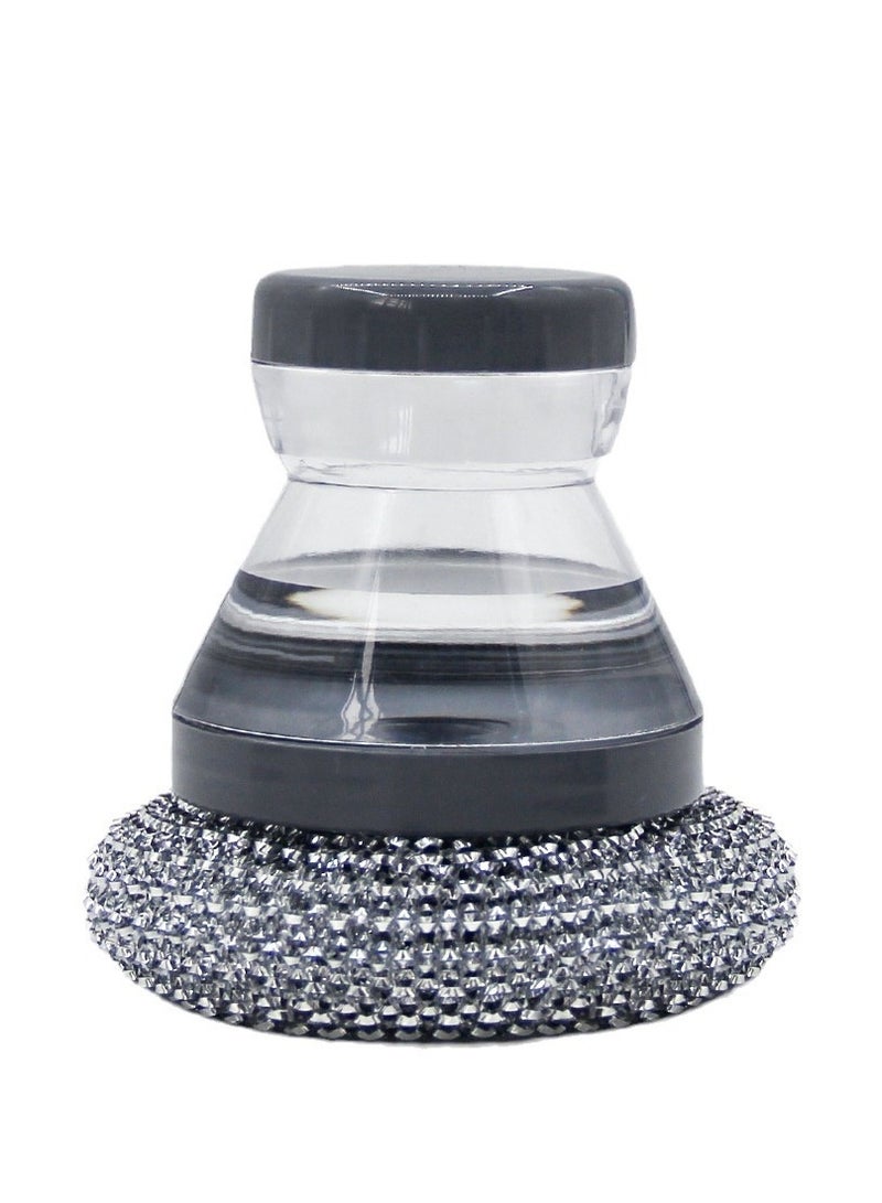 Liquid-Infused Pot Brush | Kitchen Cleaning Tool | Rust-Free Pot Scrubber | Multi-Function Cleaning Ball - Image 1