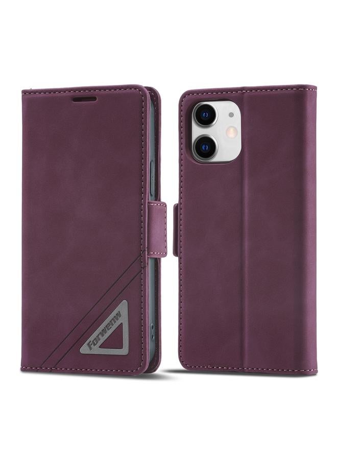 The Bros Case For iPhone 11 Dual-side Buckle Leather Phone Case