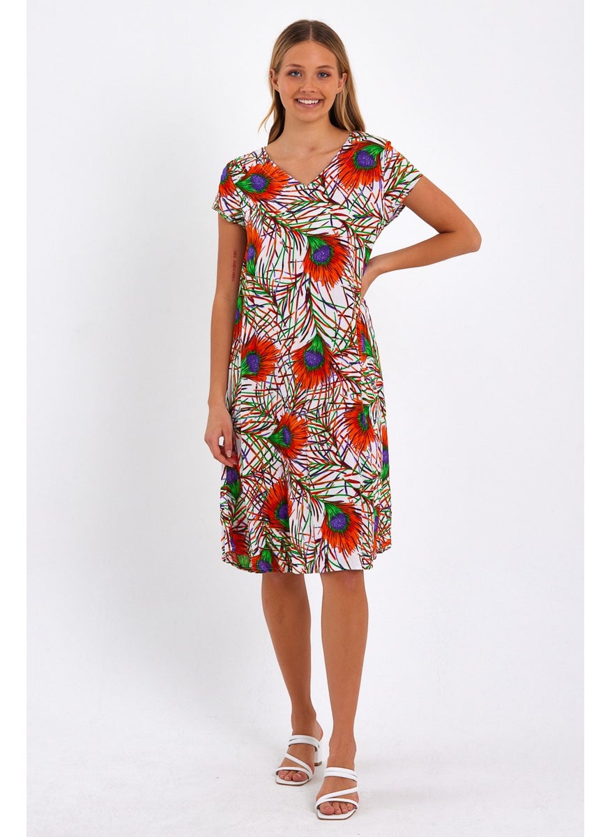 Rodi Women's Patterned Dress DS23YB0011T5  - Image 2