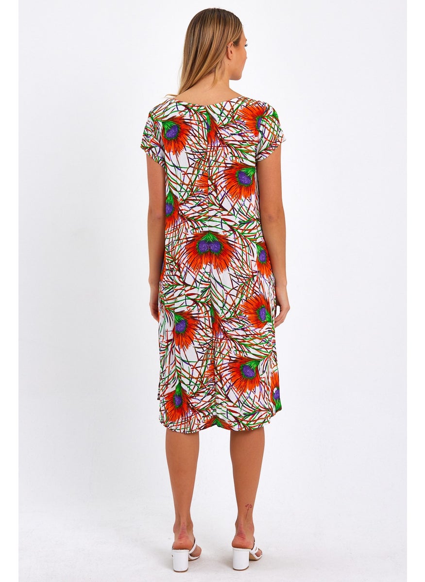 Rodi Women's Patterned Dress DS23YB0011T5  - Image 5